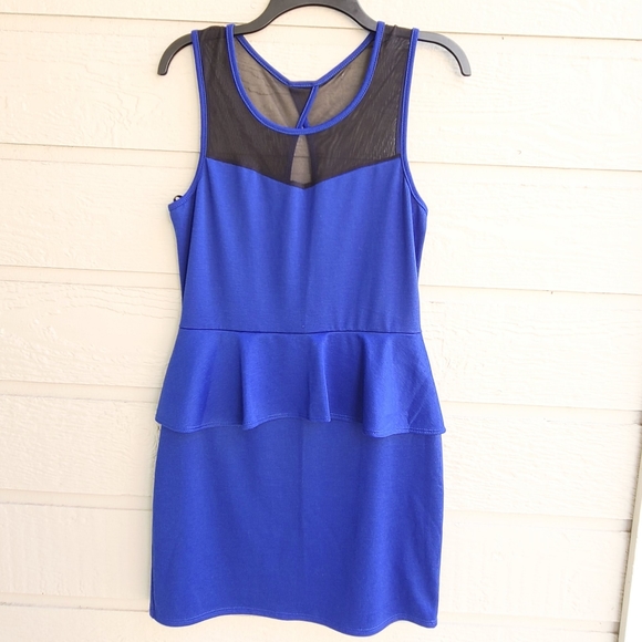 NWT Deb peplum sleeveless dress size XL - Picture 1 of 7